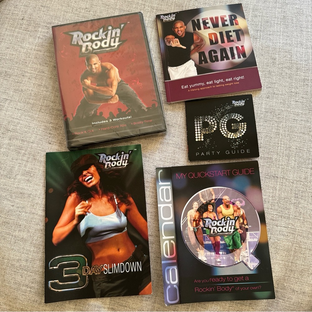 Beachbody Rockin' Body DVD sealed new 3 workout routines